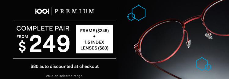 1001 Premium Glasses from $249