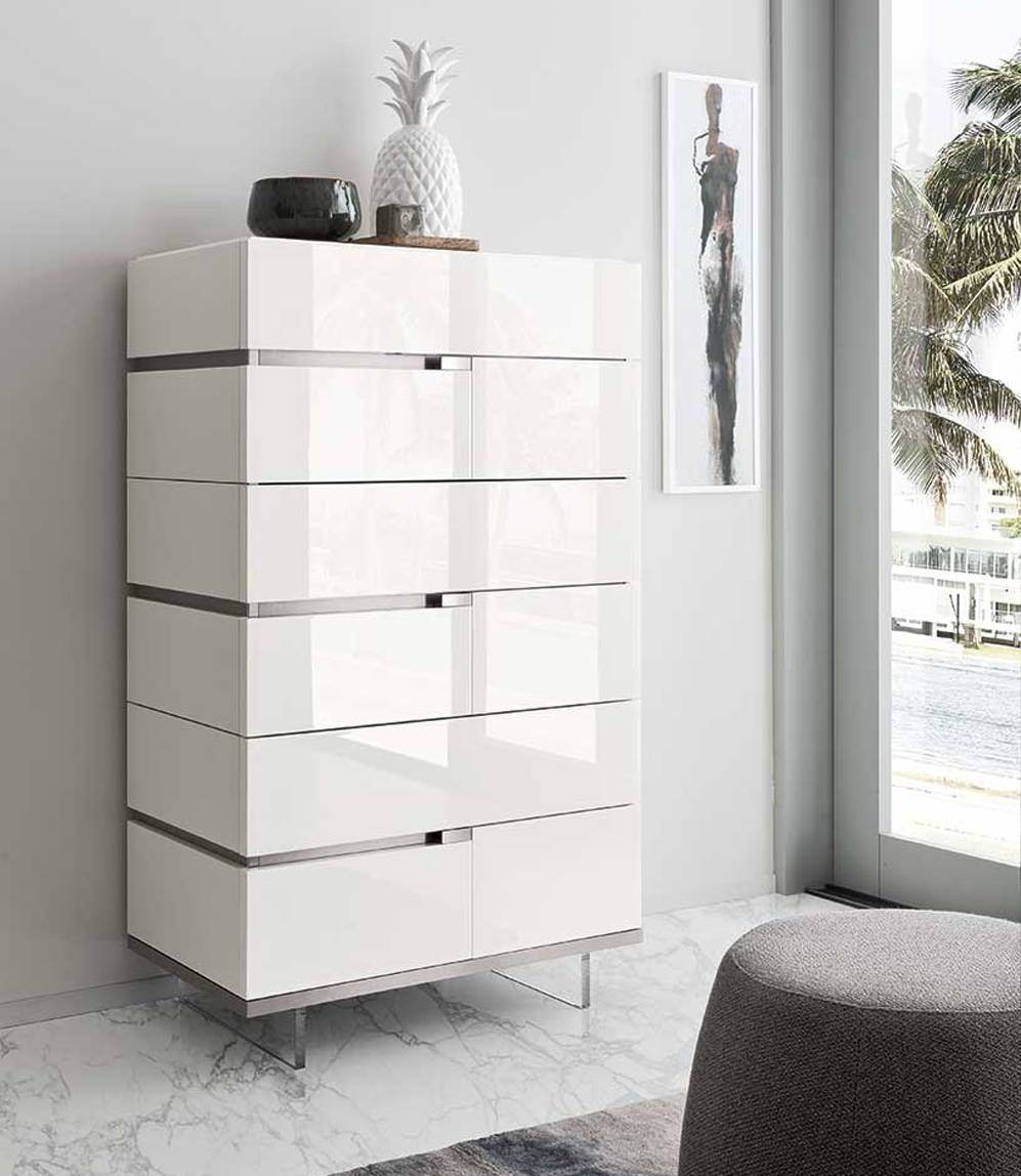 Tall Bedroom Chest By Alf Italia - Artemide Collection