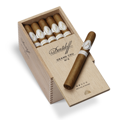 Box of Davidoff Grand Cru No. 2 Cigars