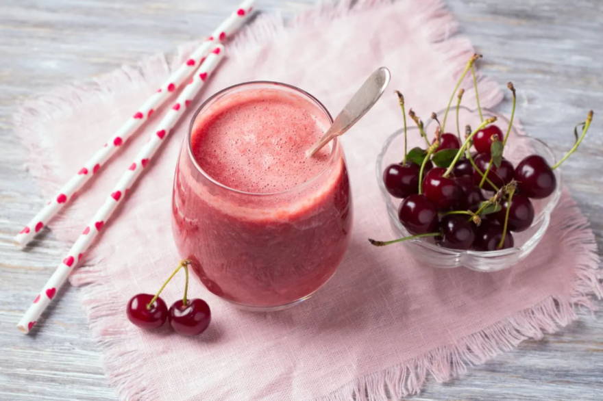 Stanton Orchards' Cherry-Berry Smoothie