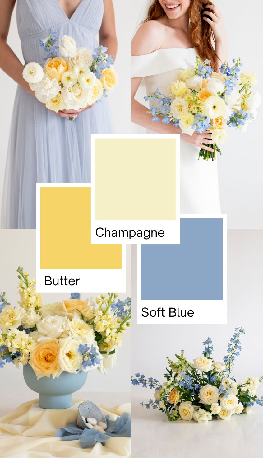 Blue and Buttercream