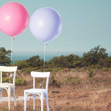 Balloons On Chairs