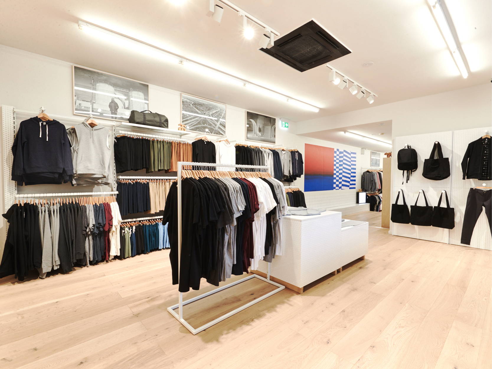 Sydney Bondi Junction inside store mens apparel