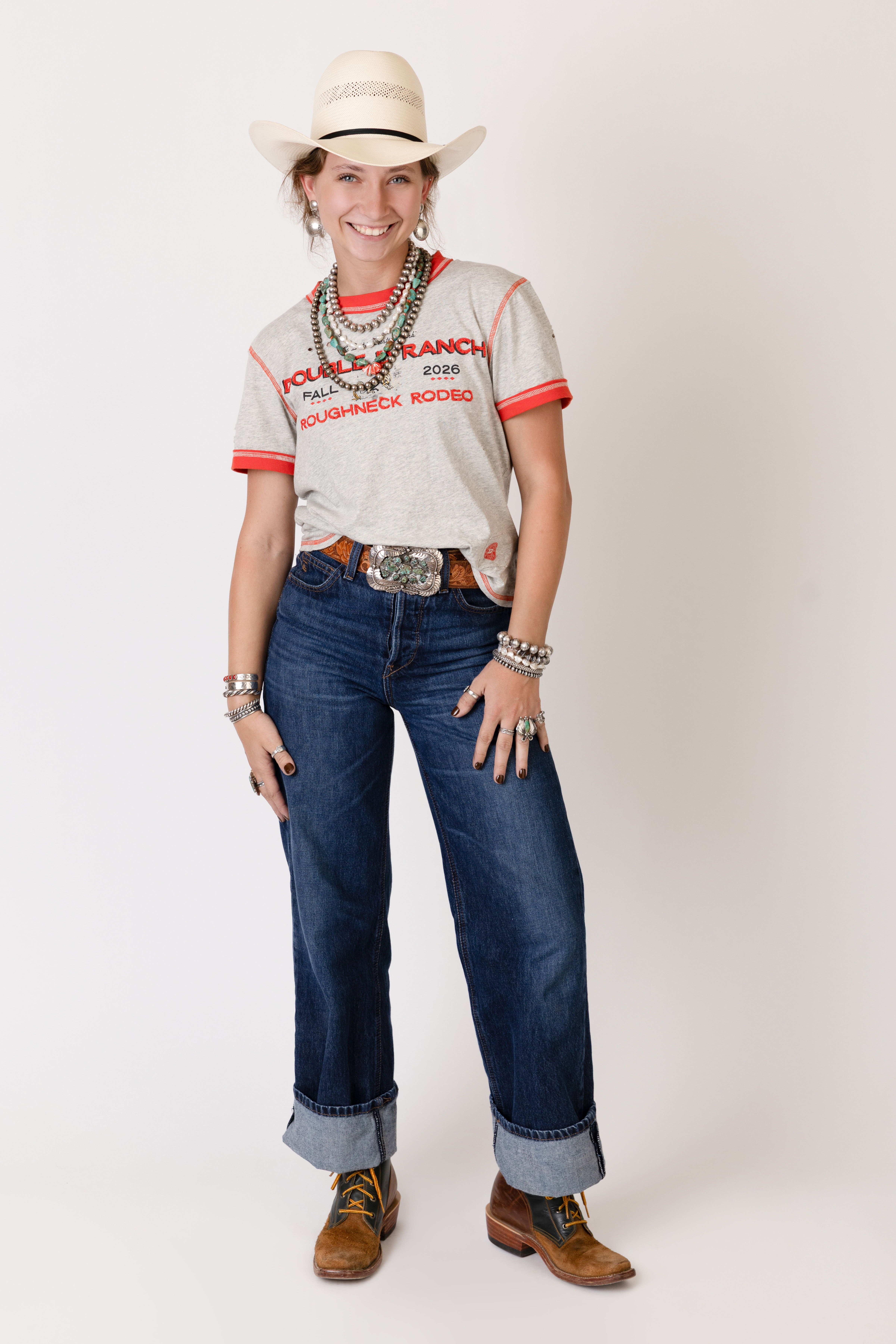 Lauren Hanslick styled the Billboard Tee to cowgirl perfection!