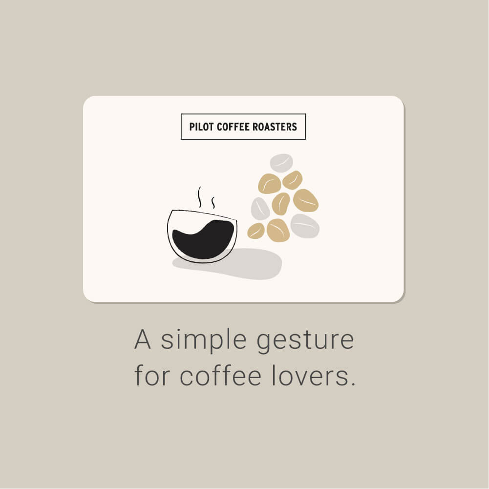 A simple gesture for coffee lovers. Shop gift cards.