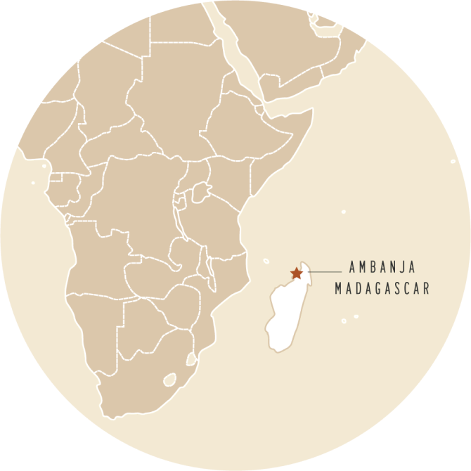 Ambanja, Madagascar map