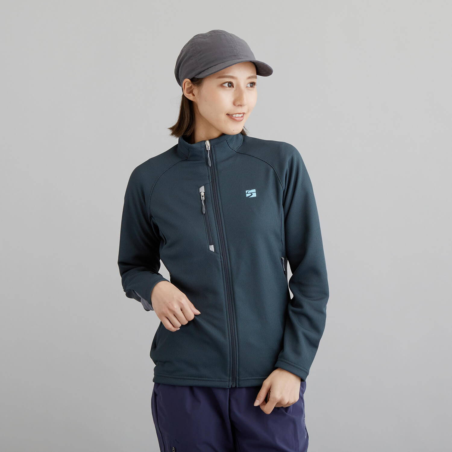 finetrack（ファイントラック ）/ドラウトセンサージャケット/ダークグレー/WOMENS