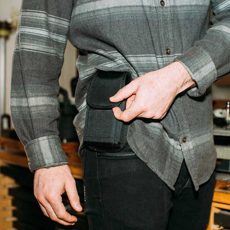 Rugged Vocera Smartbadge Case with Belt Clip