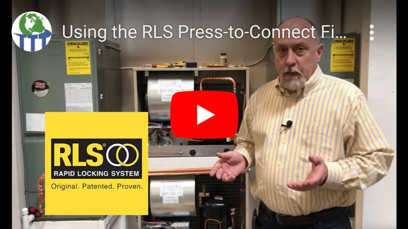 Watch Jim Bergmann of measureQuick show off RLS press to connect fittings