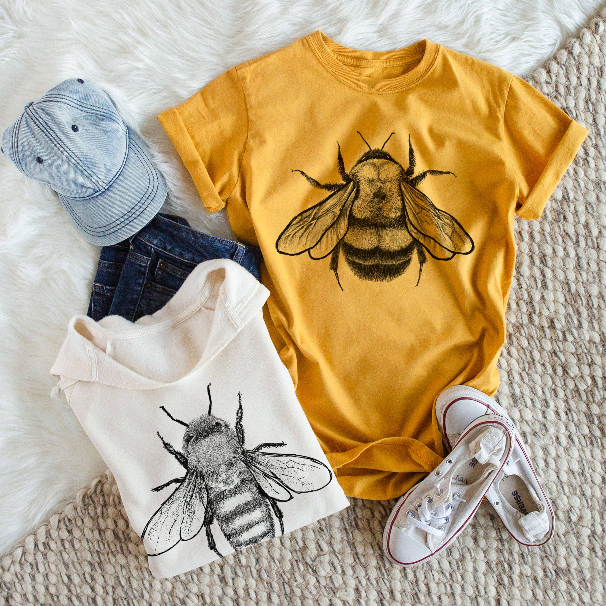 bee and pollinator shirts