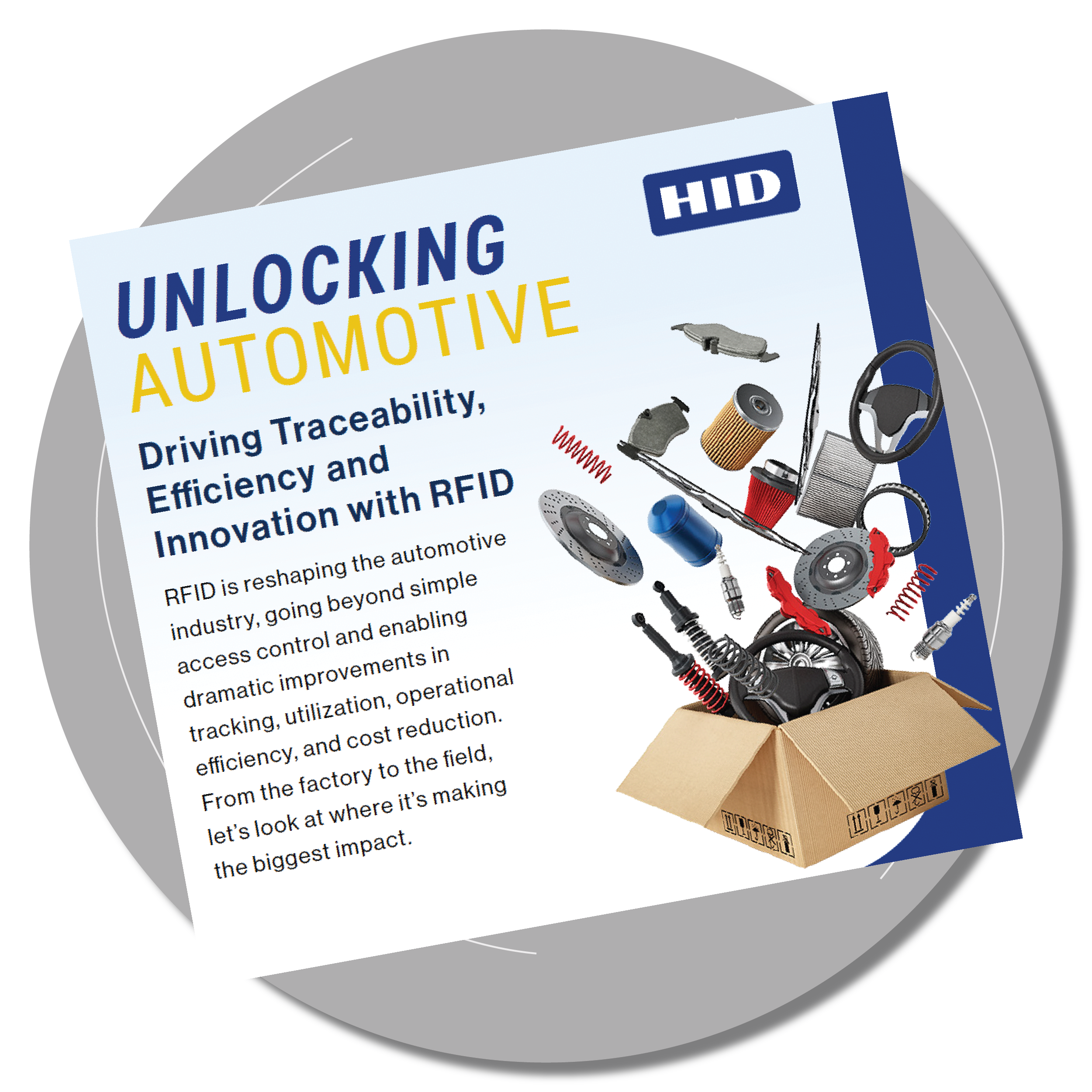 Unlocking Automotive: RFID Automotive Manufacturing One-Pager