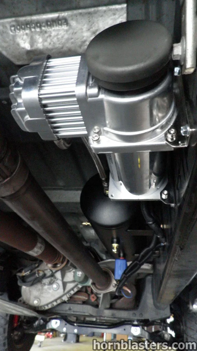 Wicked Customs's 2010 Ford F150 SuperCrew Cab Train Horn Install