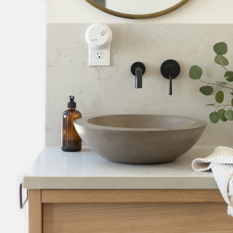 Pura device in Bathroom