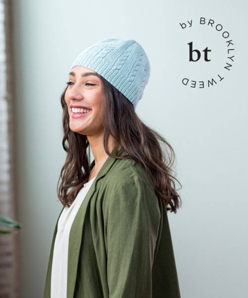 First Cables Hat | BT by Brooklyn Tweed | Beginner-Friendly Knitting Patterns by Jared Flood