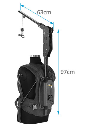 Flycam Flowline Starter with Edge V1 Stabilization Arm for Cameras & Gimbals