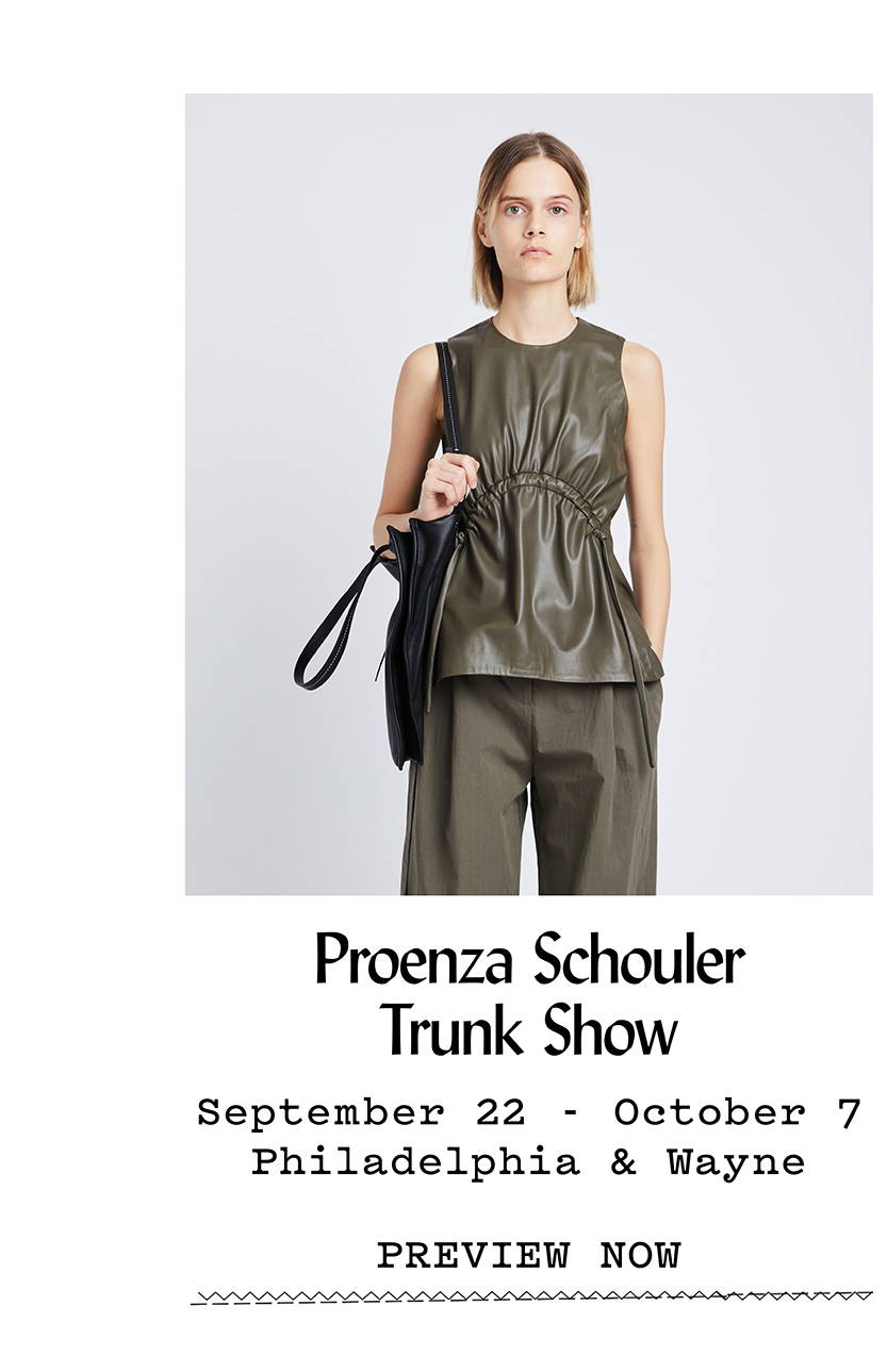 Proenza Schouler Trunk Show