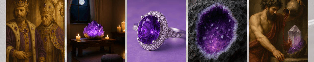 Aquarius birthstone collage