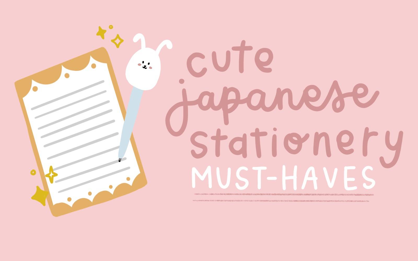 Top 10 Japanese Stationery Items To Make Your Everyday More Convenient -  YumeTwins: The Monthly Kawaii Subscription Box Straight from Tokyo to Your  Door!