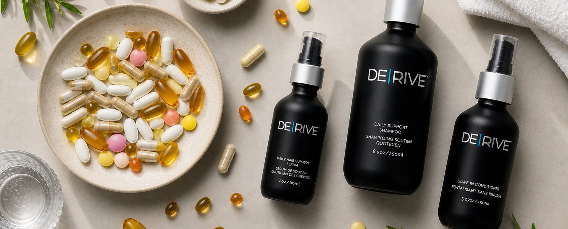 choosing between hair supplements or hair serum for hair thinning