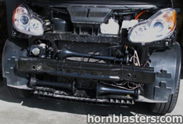 Ripcord's 2010 Smart Fortwo Train Horn Install