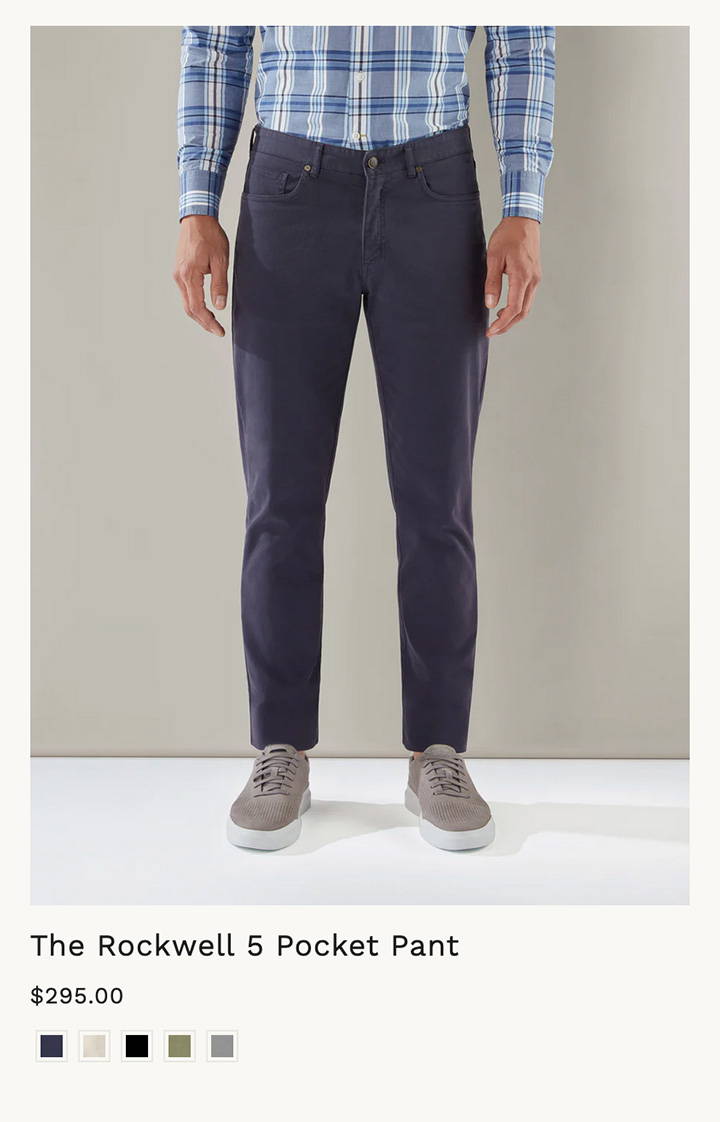 The Rockwell 5 Pocket Pant