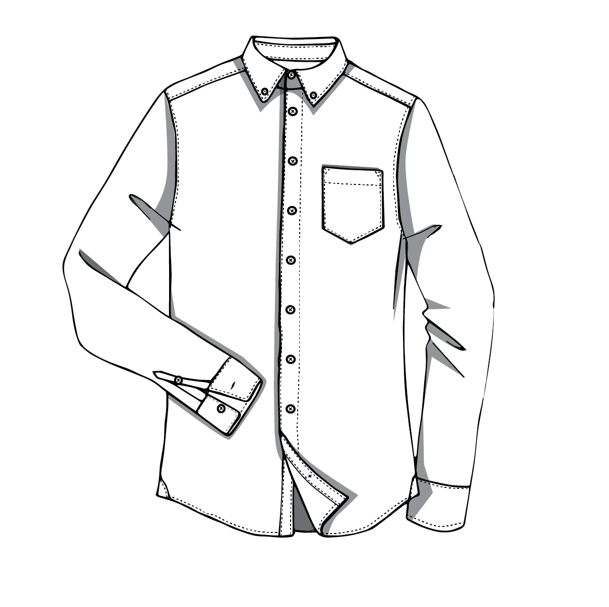 Kirrin finch shirt template 