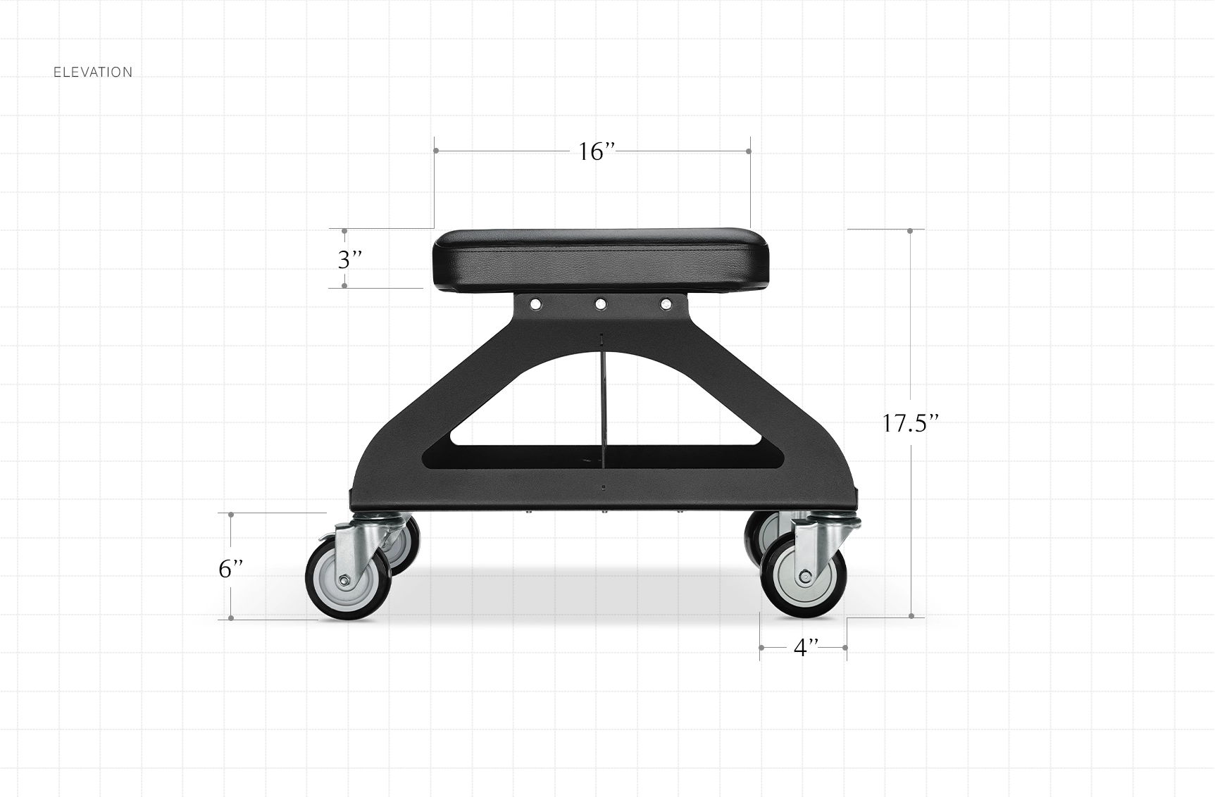 RYFA SHOPMULE LO SHOP STOOL