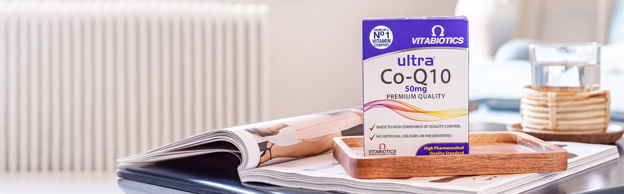  Ultra Co Q10 Pack On Desk 