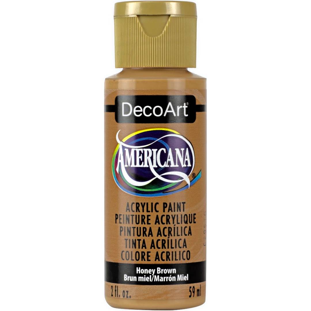 Honey Brown Americana Acrylics DA163-3 2 ounce bottle