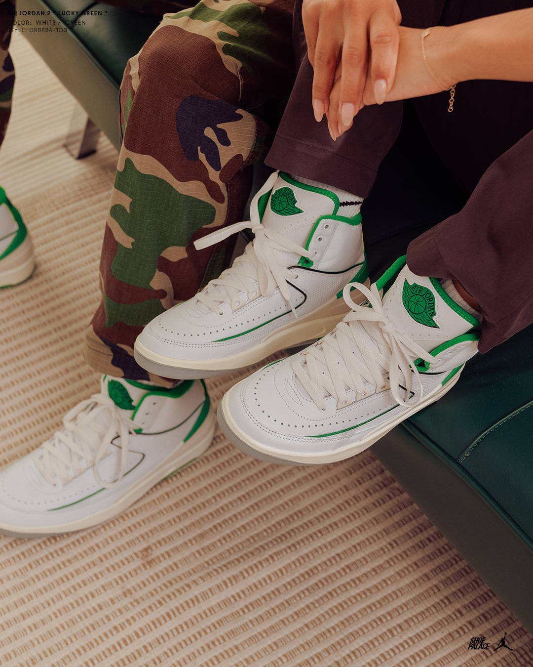 Air Jordan 2 Retro 'Lucky Green' – Shoe Palace