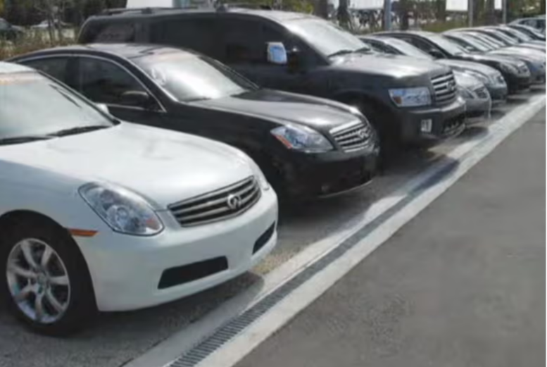 Parking lot grates