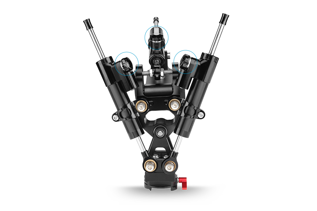 Proaim Tri-Way Damper System for Proaim Vibration Isolator Arm & 3-axis Camera