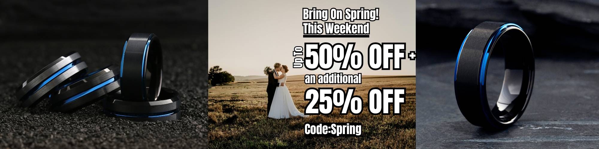 Men's Wedding Band - Spring Sale