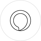 Alexa white logo