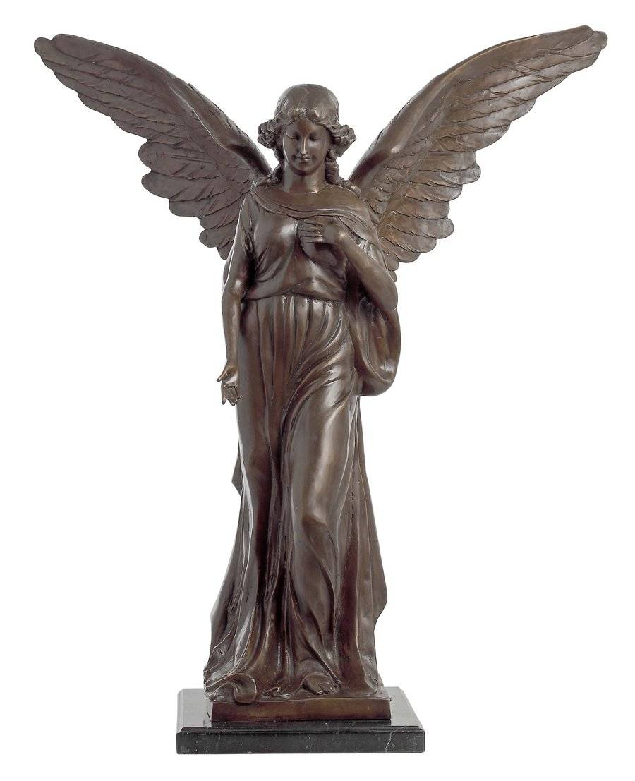 Bronze Angel Memorial Statue