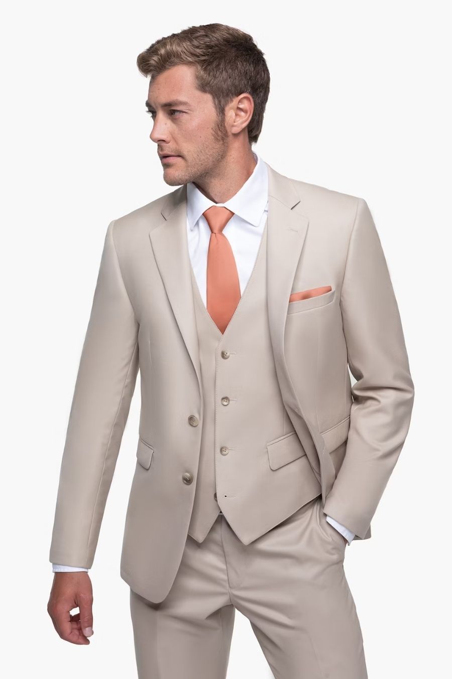 British Tan Suit