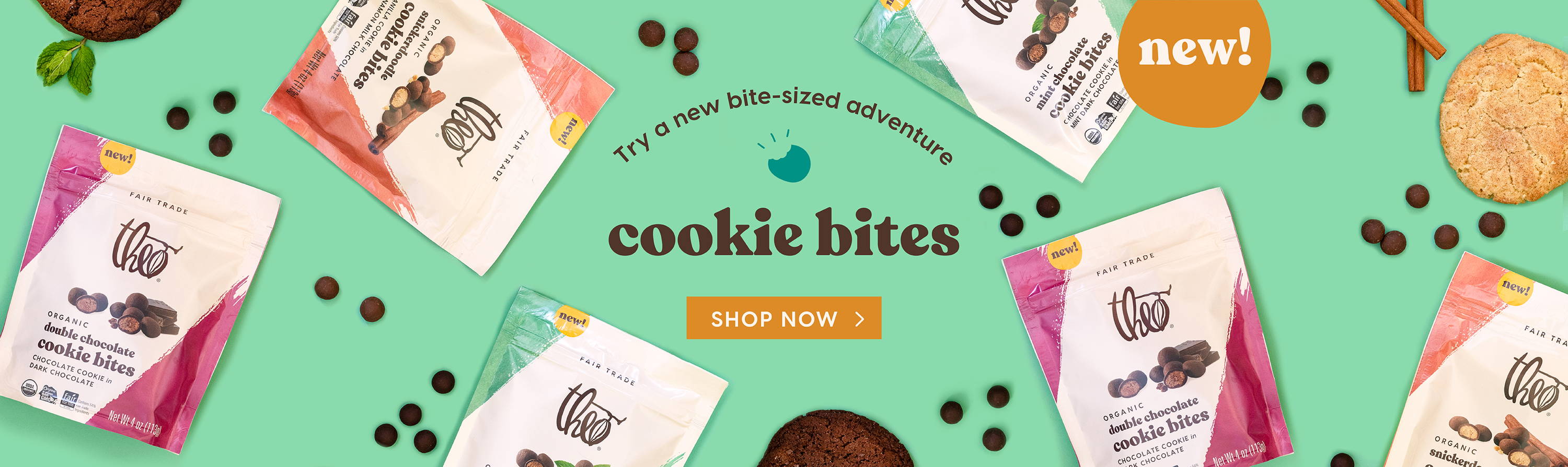 Cookie Bites, Try a new bite-sized adventure