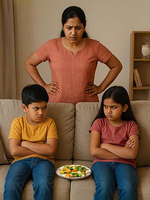 The Daily Struggle Every Mom Knows. You want your kids to eat healthy. (Because you care about their future.) They want chocolates, and junk. (Because they’re kids.)