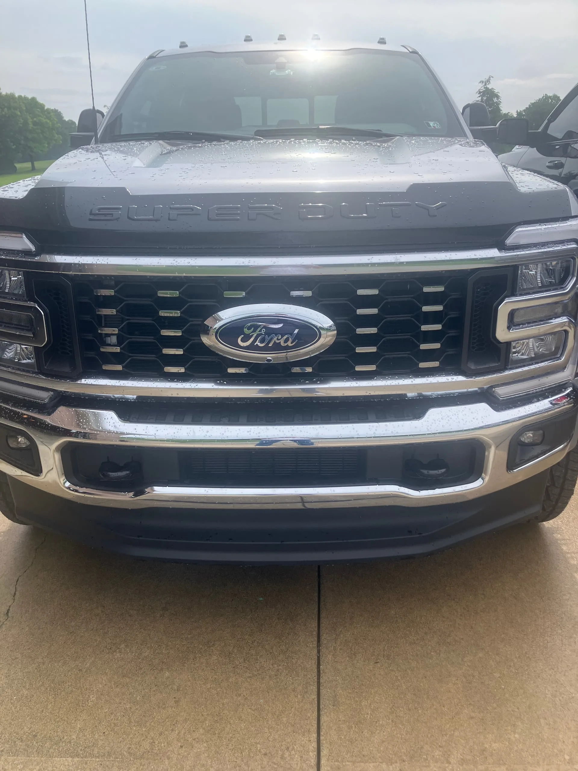 Anthony's 2024 Ford F450 Rumbles with Shocker XL Train Horn Kit