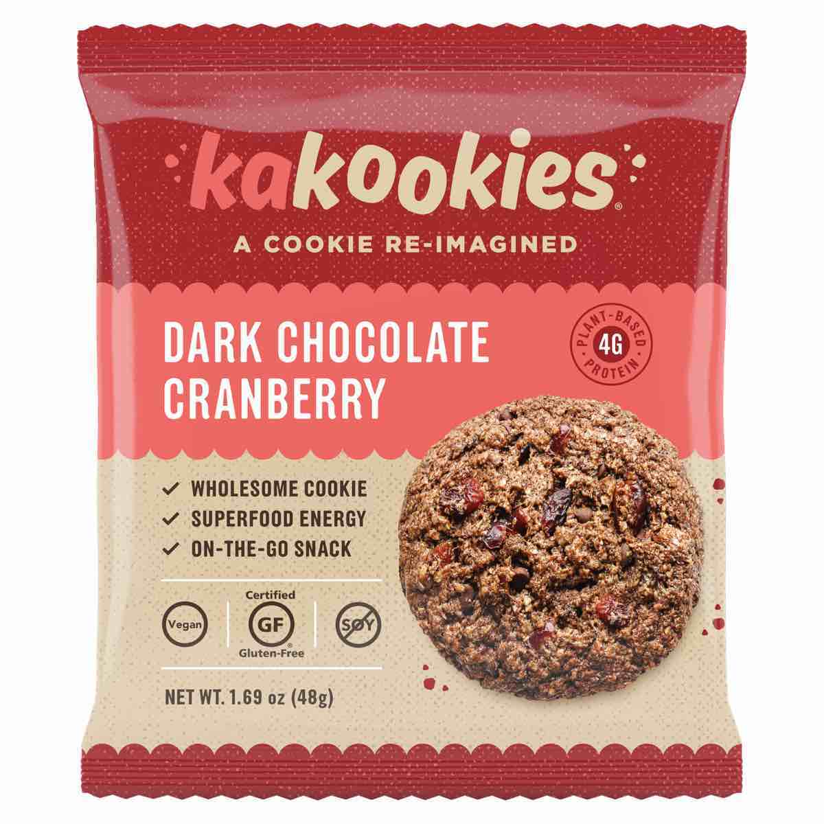 Dark Chocolate Cranberry Kakookies