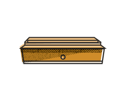 An illustration of a Top Bar Hive window.