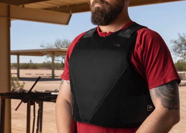 Concealable Spartan Armor Systems Level IIIA Wraparound Vest