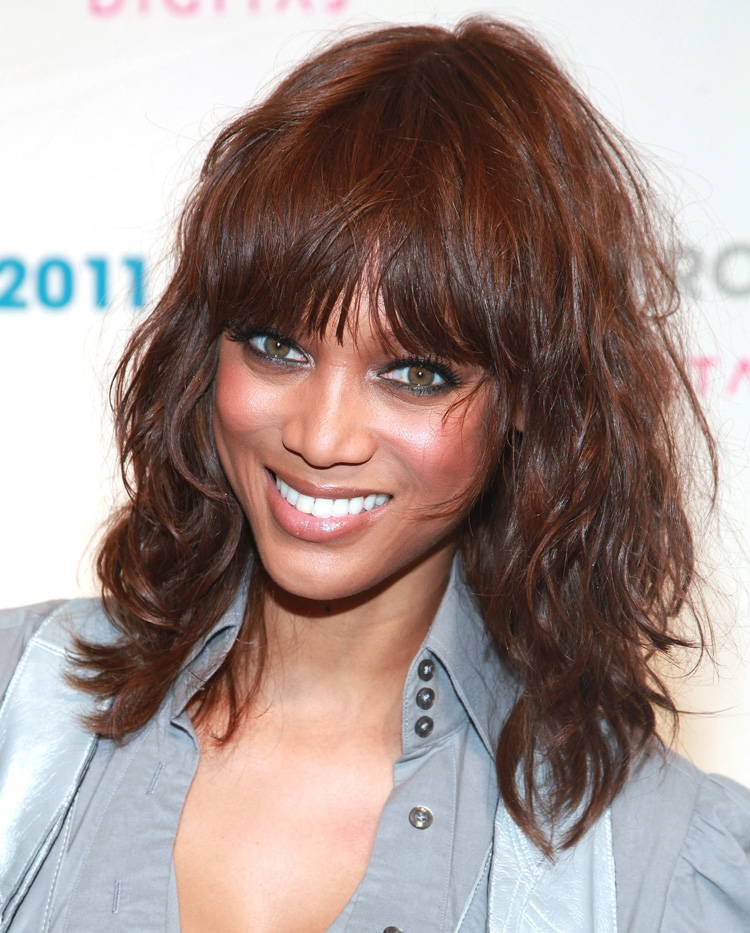 Long bangs