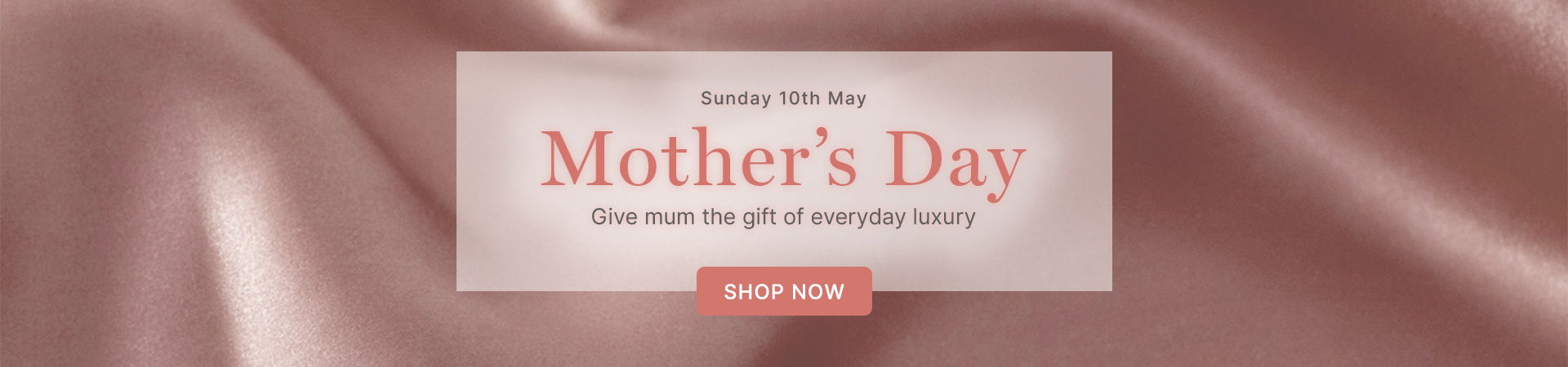 Mother's Day 2026 Banner - Desktop