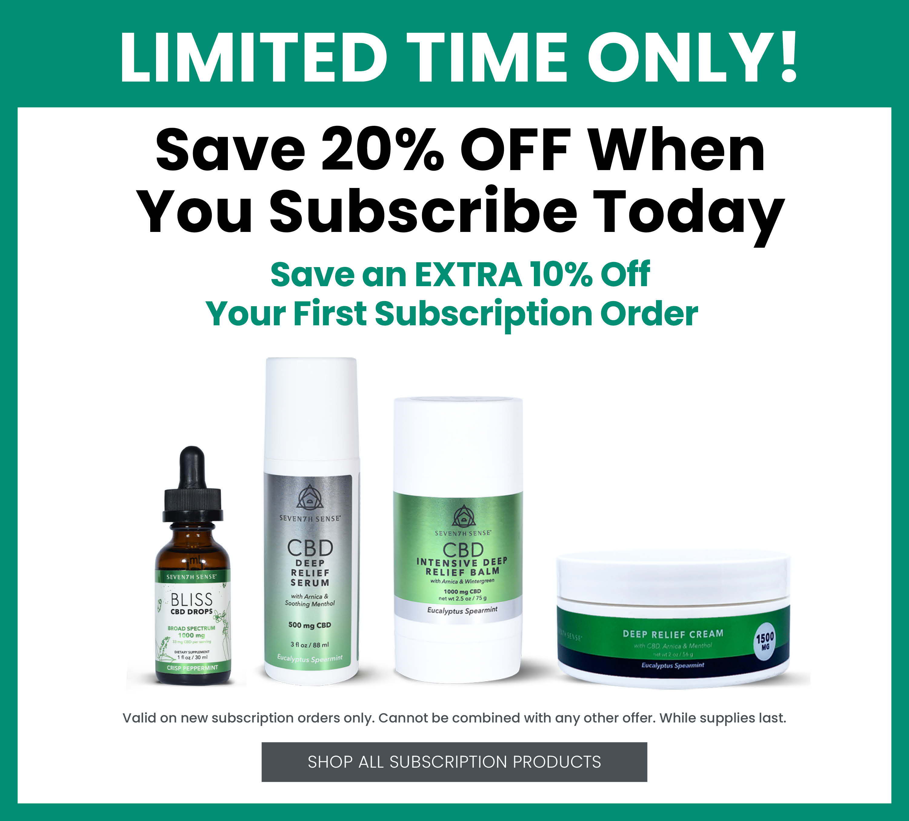 Limited Time Only! Save 20% Off When You Subscribe Today!
