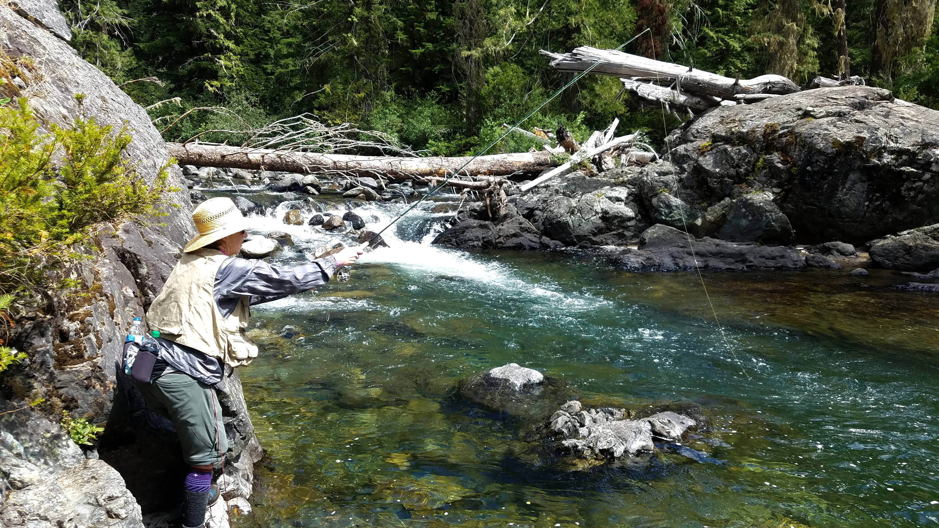 Wade Fishing on the Cle Elum River
