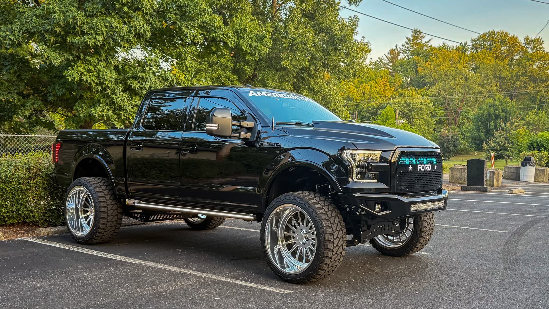 Terry A's 2017 Ford F150 Train Horn Install with Spare Tire Delete Kit