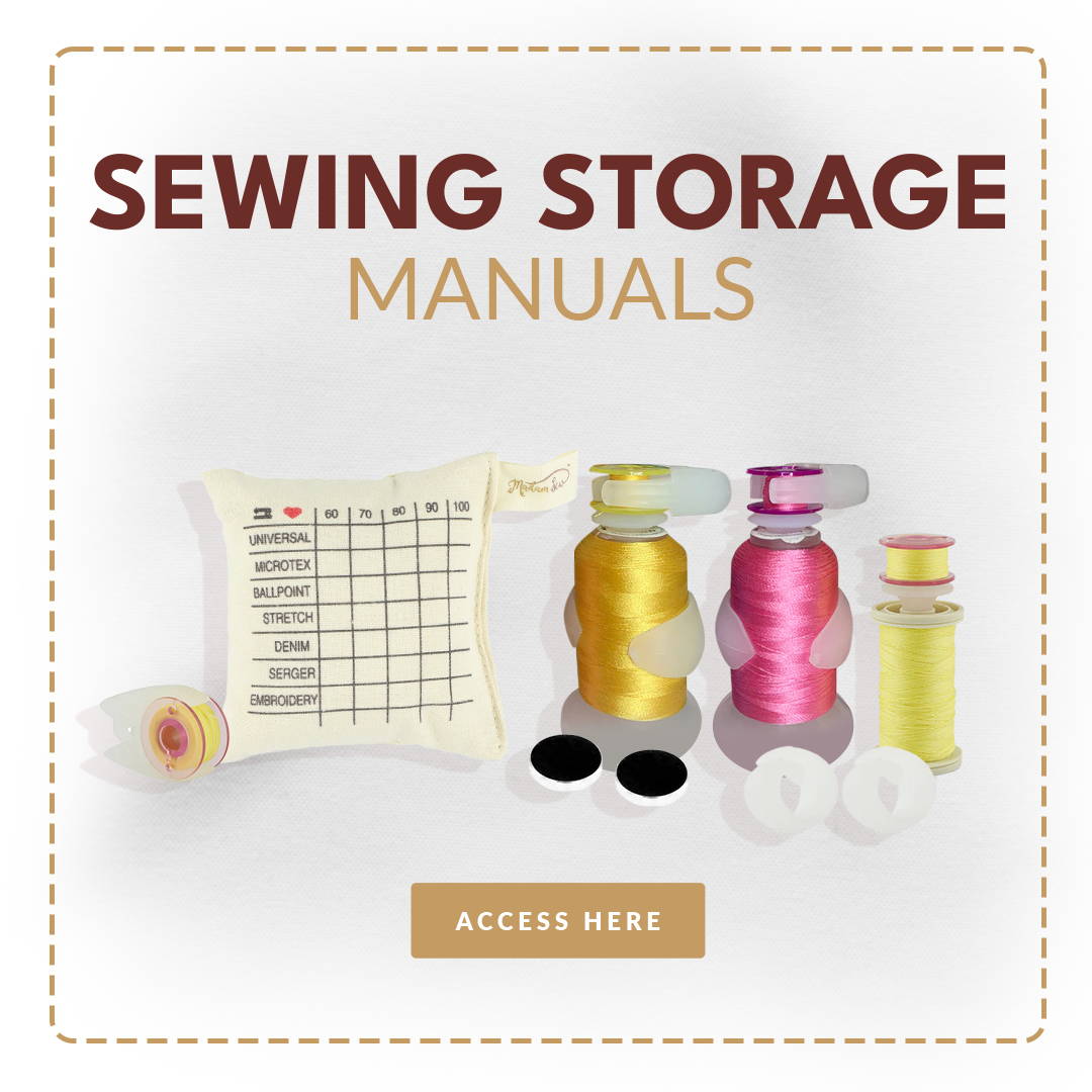 Sewing Storage Instructions