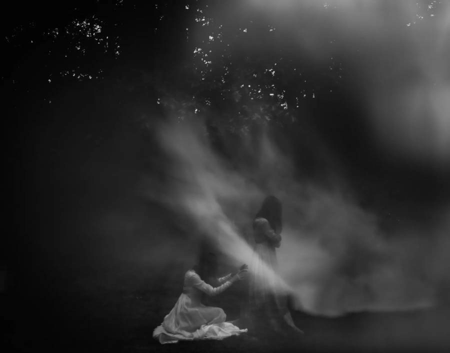 Black & white conceptual photography