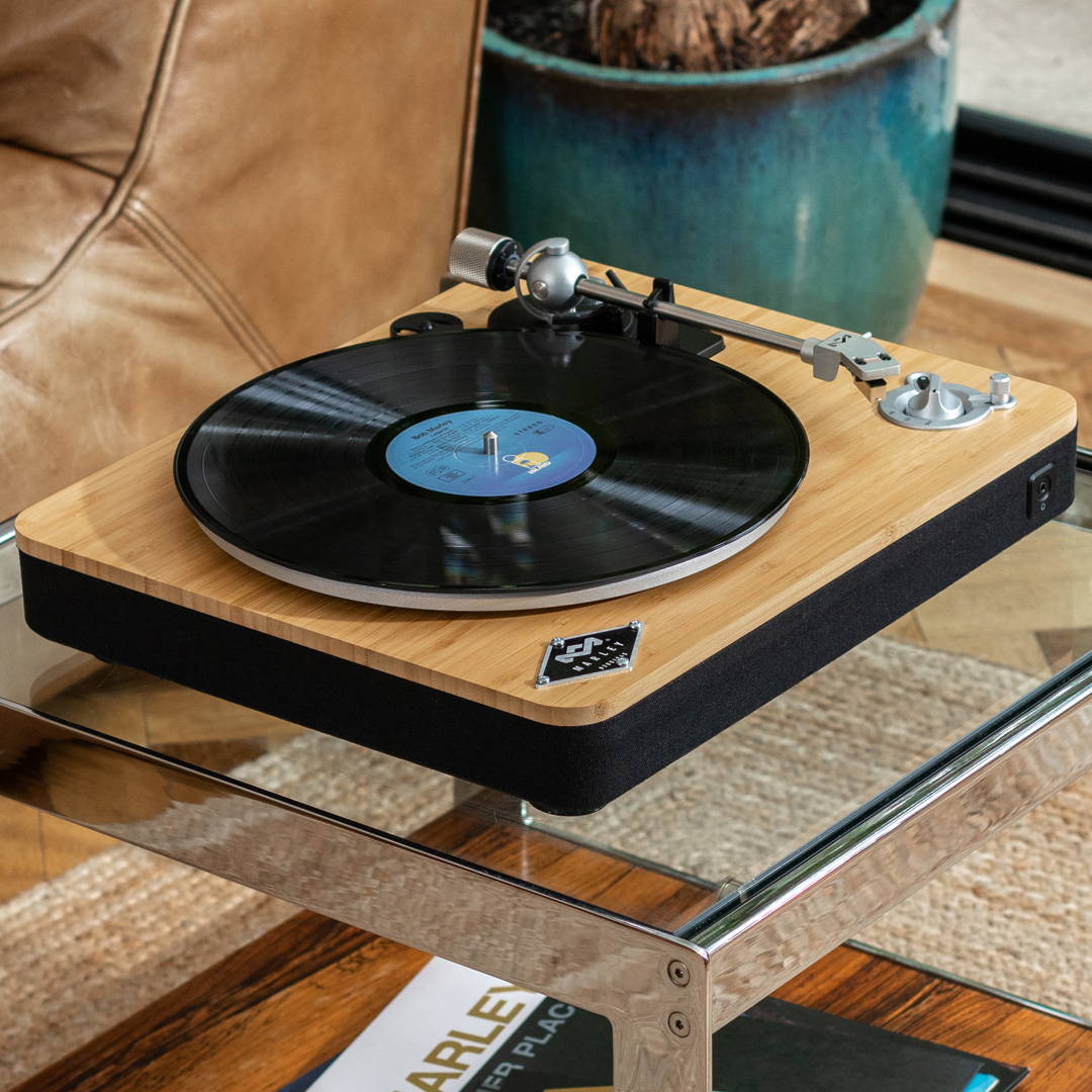 House of Marley EM-JT002-SB Stir It Up Wireless Turntable